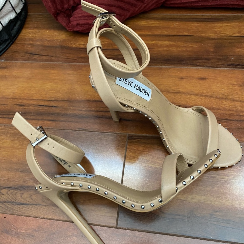 Steve Madden Studded Strappy Heels